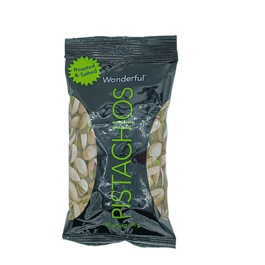 Wonderful Pistachios Roasted & Salted 5oz PEG