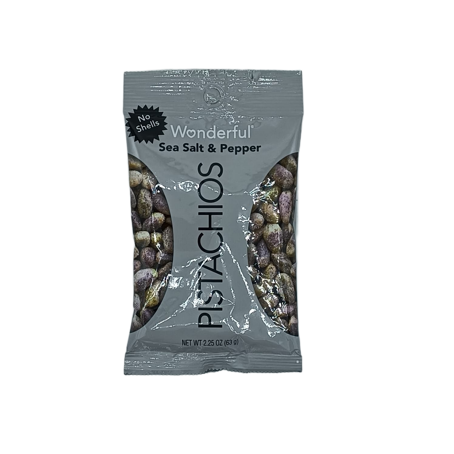Wonderful Pistachios Sea Salt Pepper 2.25oz PEG