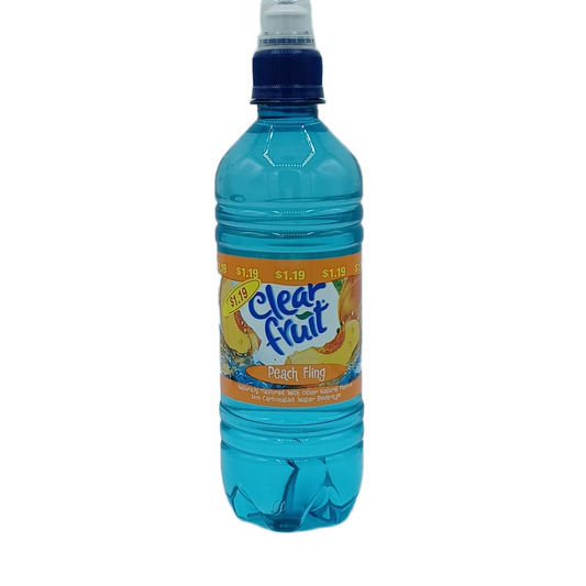 ClearFruit Peach Fling 16.9z/24ct