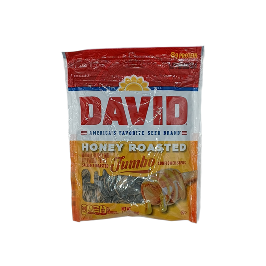 David Honey Roasted Jumbo 5.25oz PEG