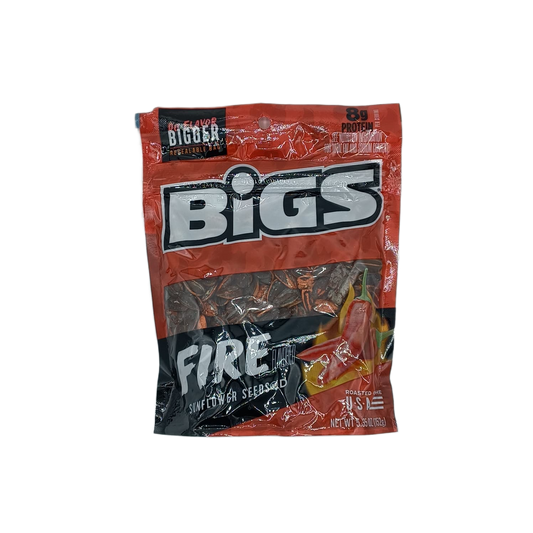 Bigs Fire Sunflower Seeds 5.35oz PEG