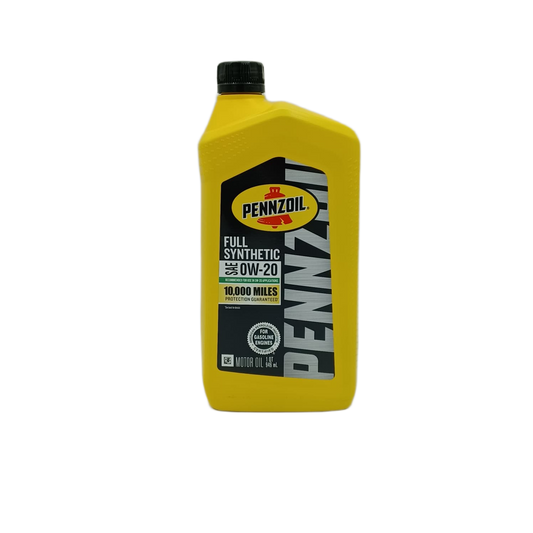 Pennzoil 0w20 Full Synthetic 1qt/6ct