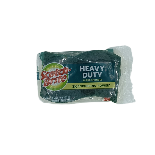 Scotch Brite Heavy Duty Green Sponge
