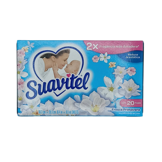 Suavitel Dryer Sheets Field Flowers 20ct