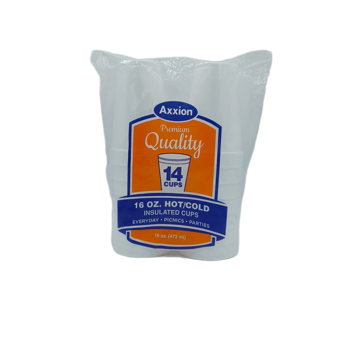 Axxion Foam Cups 16oz/14ct