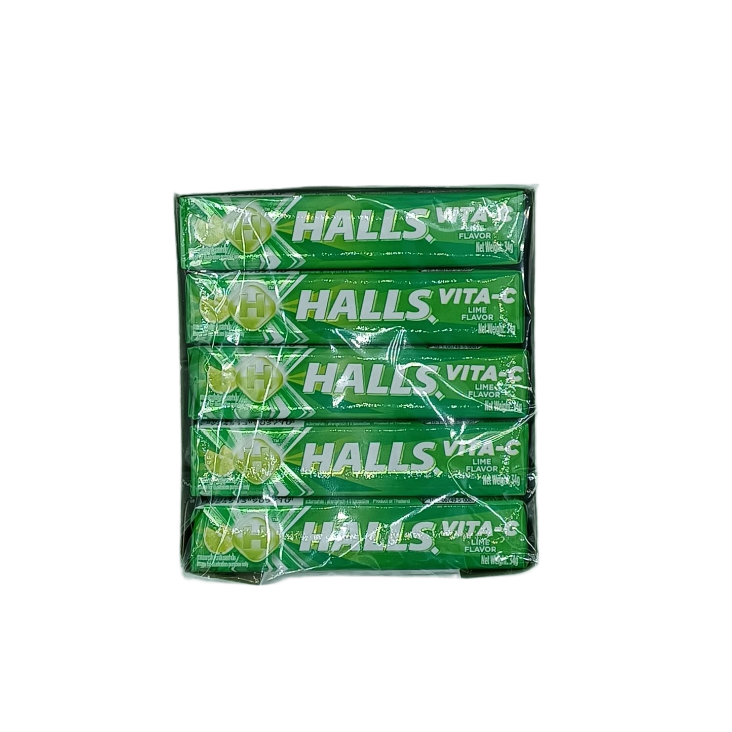 Halls Vitamin C Lime 9/20ct