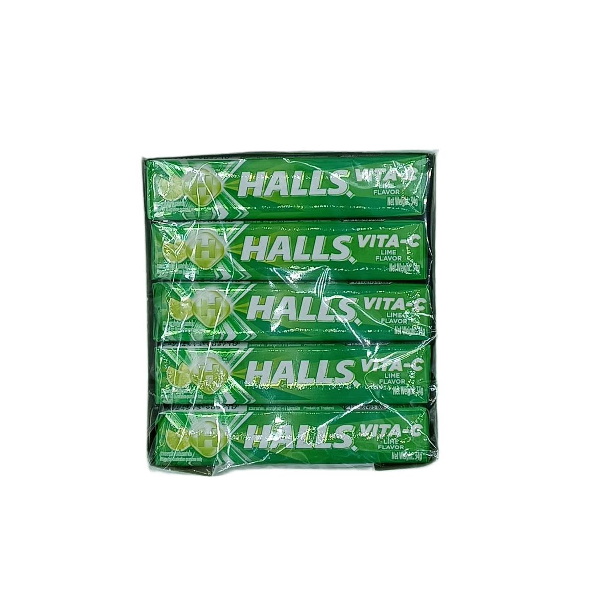 Halls Vitamin C Lime 9/20ct