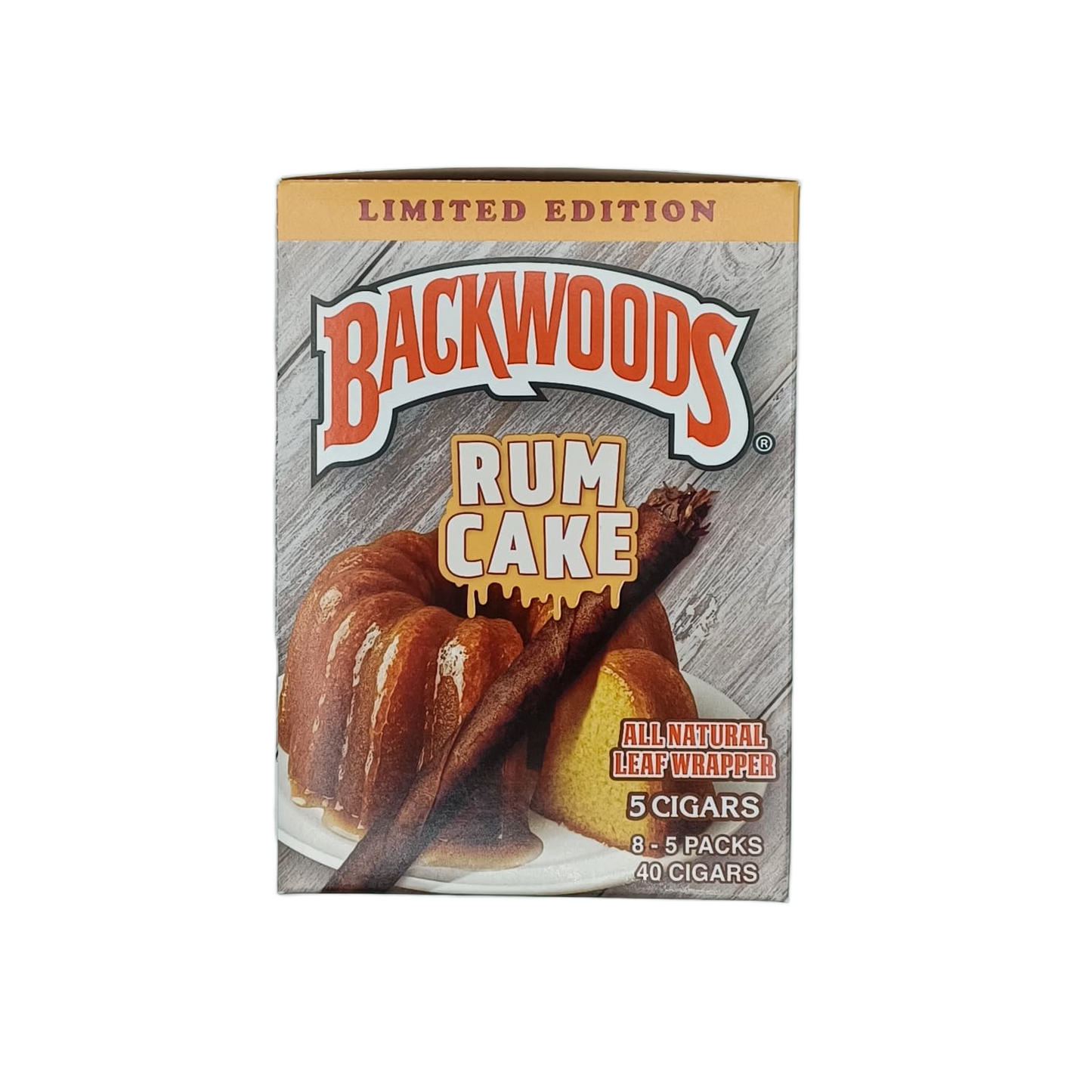 Backwoods Rum Cake 8/5pk