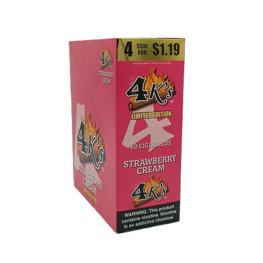 4k's LimitedEditionStrawberryCream 4/$1.19c 15/4pk