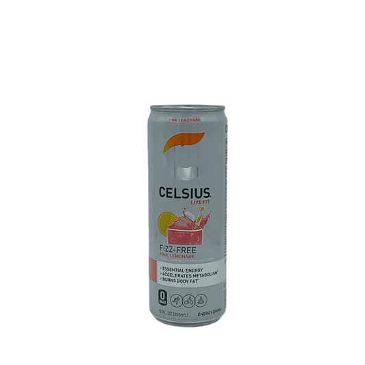 Celsius Pink Lemonade Fizz Free 12oz/12ct