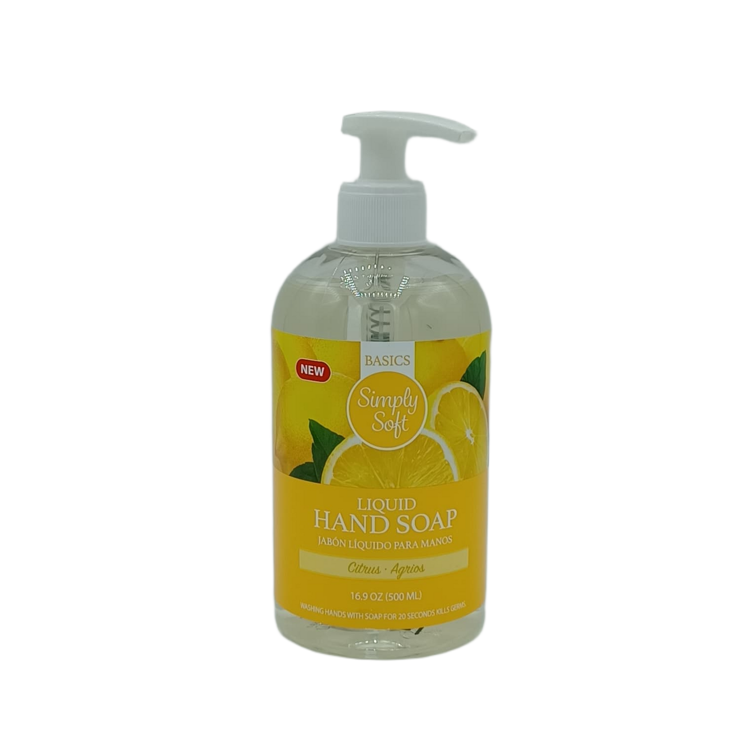 Simply Soft Citrus Hand Soap 500ml