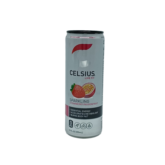 Celsius Strawberry Passion Fruit 12oz/12ct