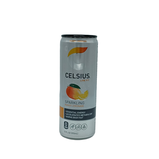 Celsius Mango Lemonade 12oz/12ct