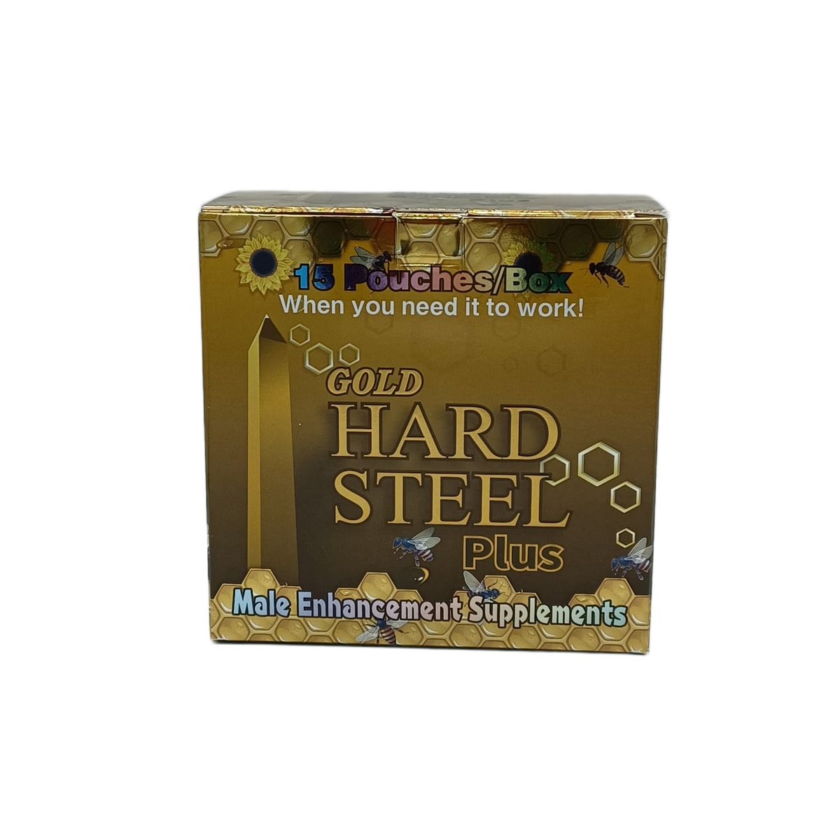 Hard Steel Gold Honey Plus 15ct