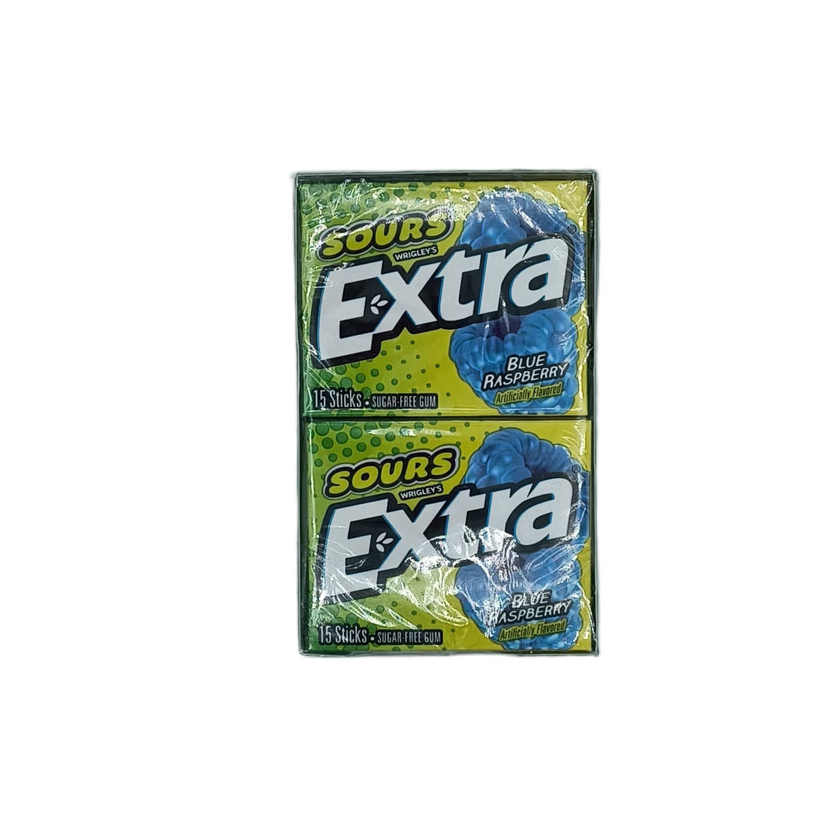 Extra Raspberry Extra Sours Blue Raspberry 15pk/10ct – Lucky Star Wholesale