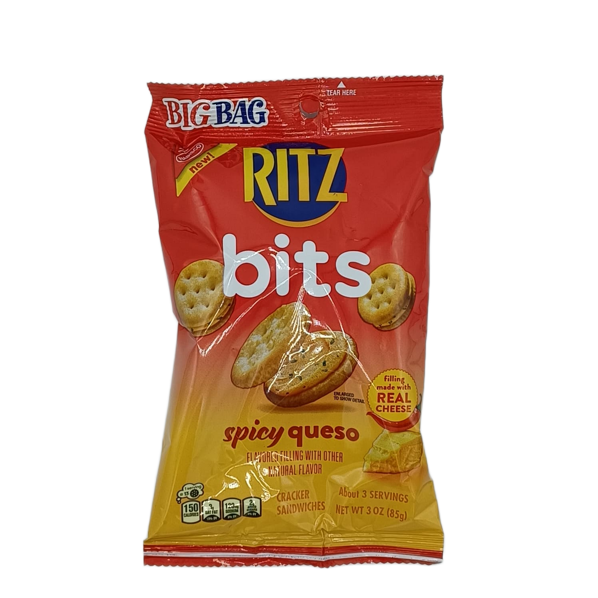 Ritz Bits Spicy Queso 3oz PEG