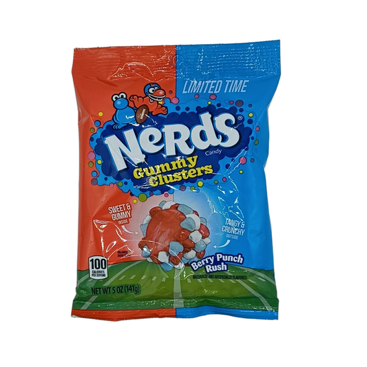Nerds Gummy Clusters Berry Punch Rush 5oz PEG