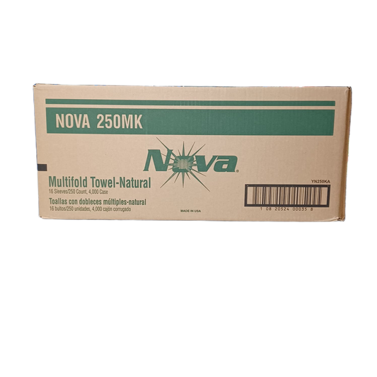 Nova Multi Fold Brown 4000 Napkins 250/16ct 250MK