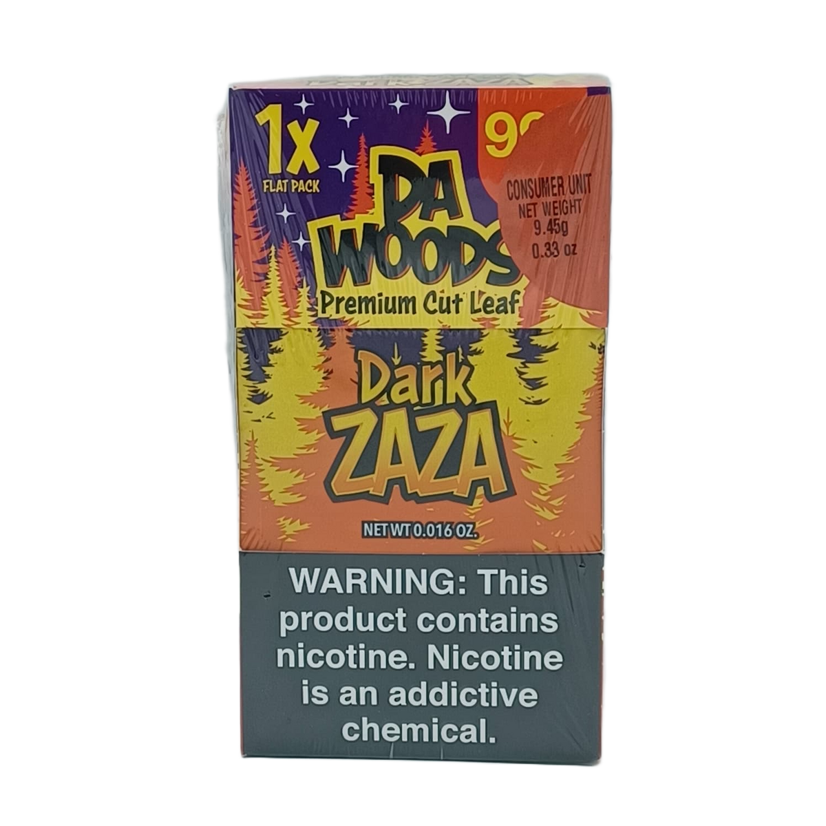Da Woods PremiumCut Leaf Dark ZaZa .99c 1pk/20ct