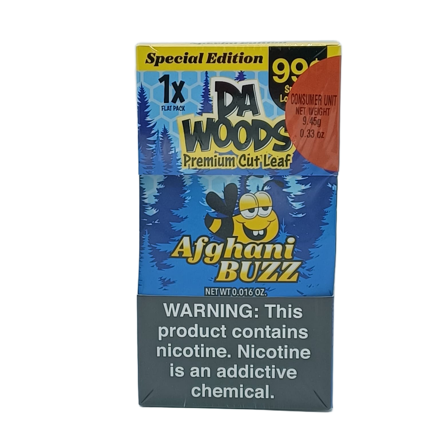 Da Woods PremiumCutLeaf Afghani Buzz .99c 1pk/20ct