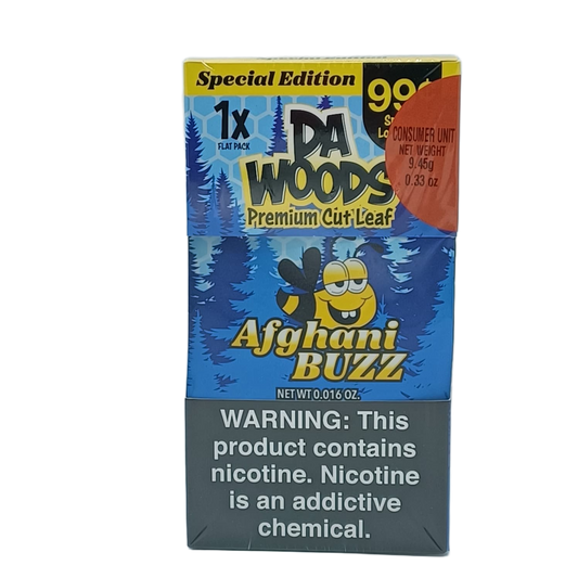 Da Woods PremiumCutLeaf Afghani Buzz .99c 1pk/20ct