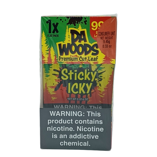 Da Woods PremiumCutLeaf Sticky Icky .99c 1pk/20ct