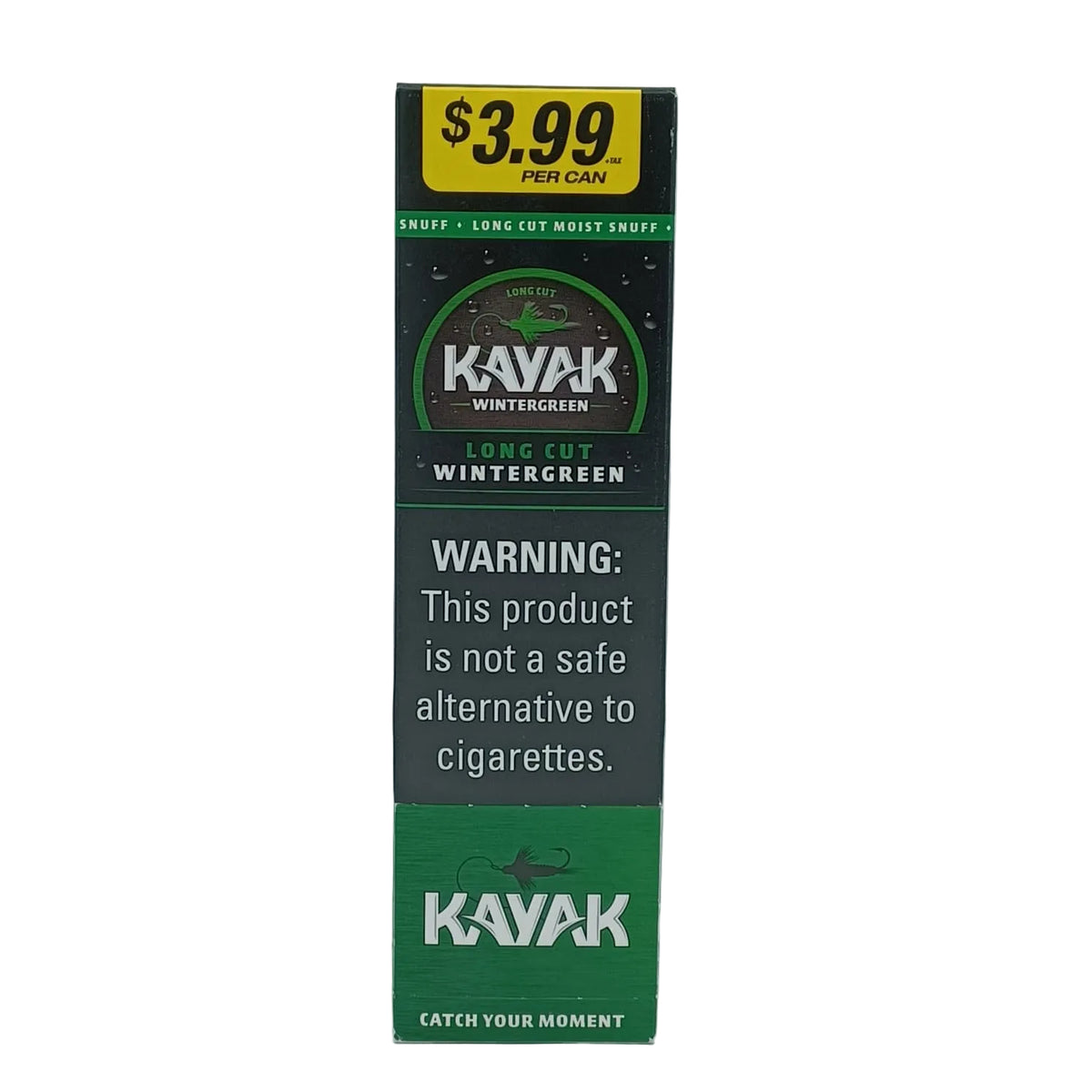 Kayak Long Cut Wintergreen $3.99 1.2oz/10ct