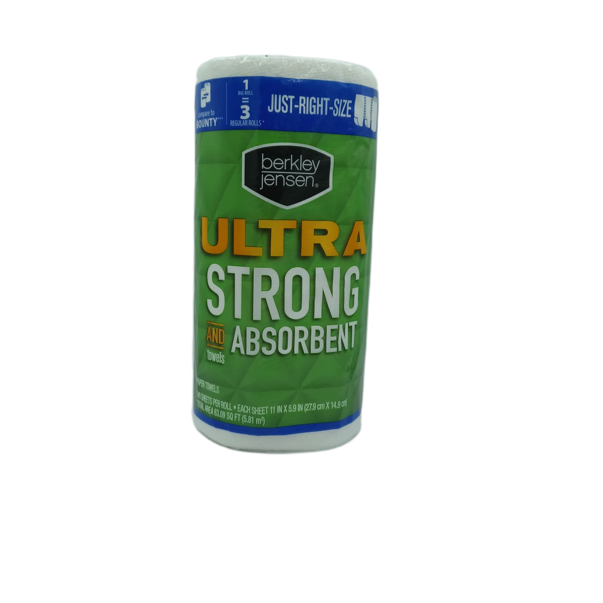 BerkleyJensen PaperTowel UltraStrng 140Shts Single
