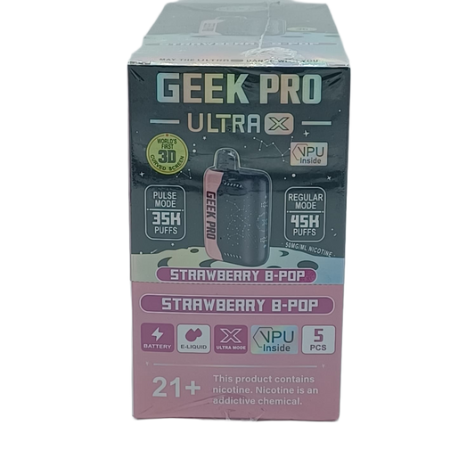 GeekPro UltX Strawberry B-Pop 5ct