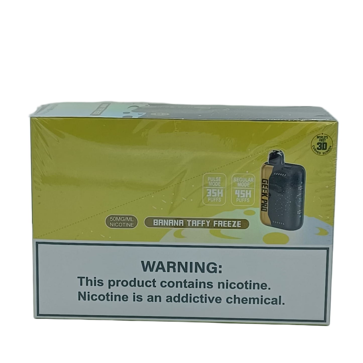 GeekPro Ultra X Banana Taffy Freeze 5ct