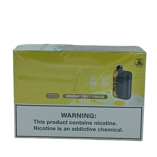 GeekPro Ultra X Banana Taffy Freeze 5ct