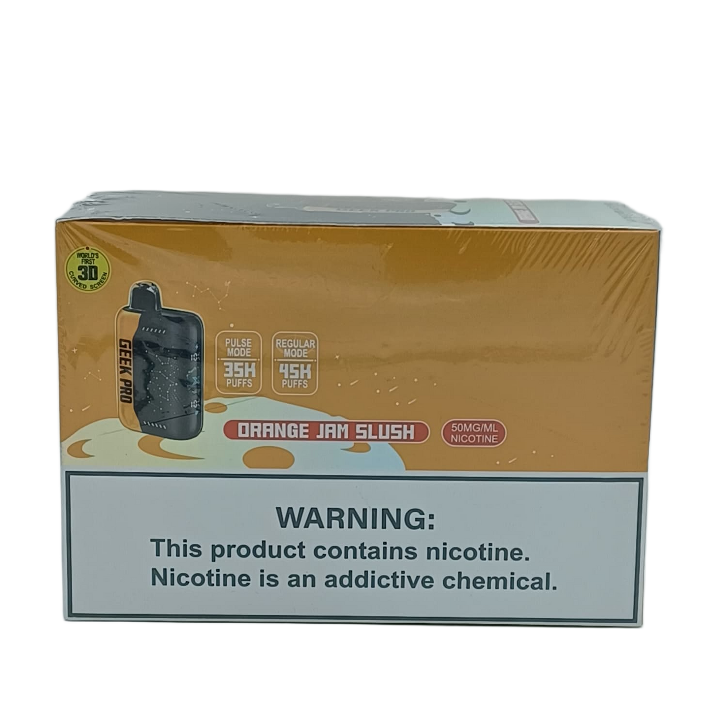 GeekPro Ultra X Orange Jam Slush 5ct