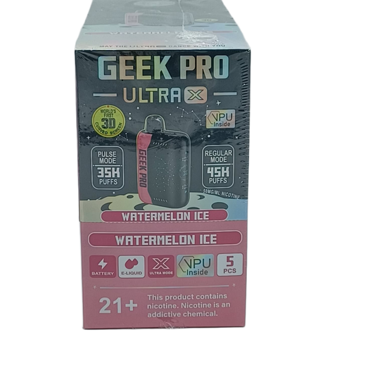 GeekPro UltX Watermelon Ice 5ct