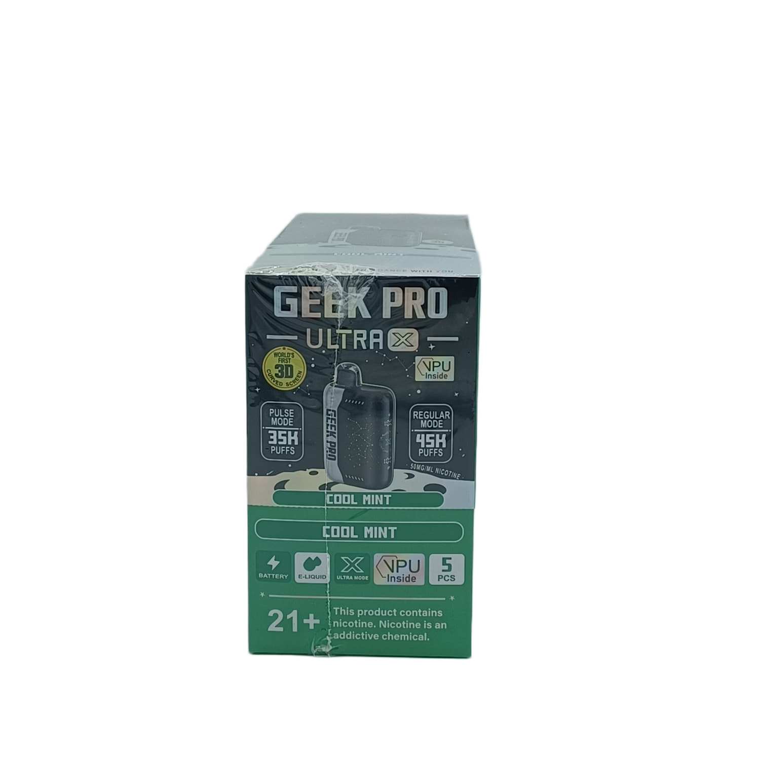 GeekPro UltX Cool Mint 5ct
