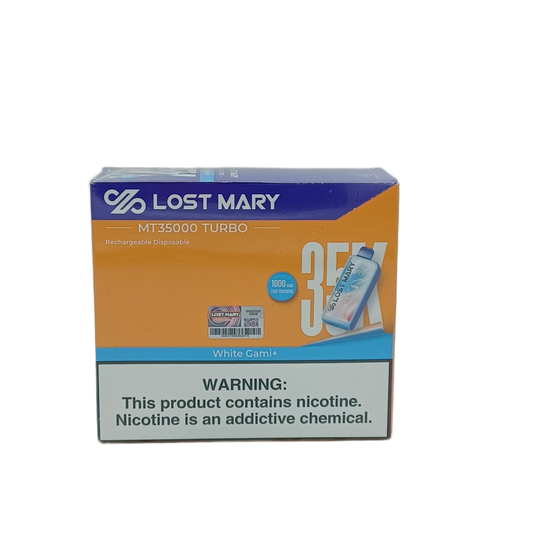 Lost Mary MT35000 Turbo White Gami+ 5ct