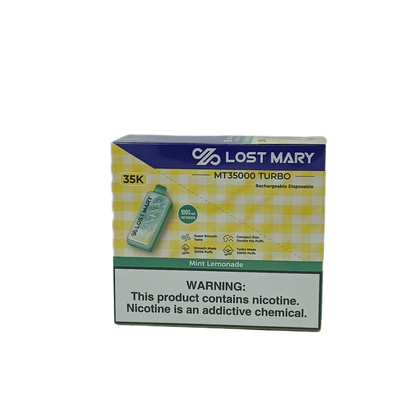 Lost Mary MT35000 Turbo Mint Lemonade 5ct