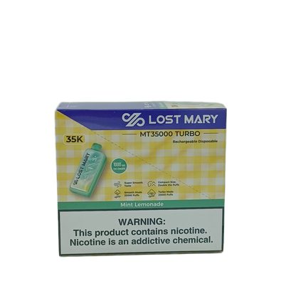 Lost Mary MT35000 Turbo Mint Lemonade 5ct