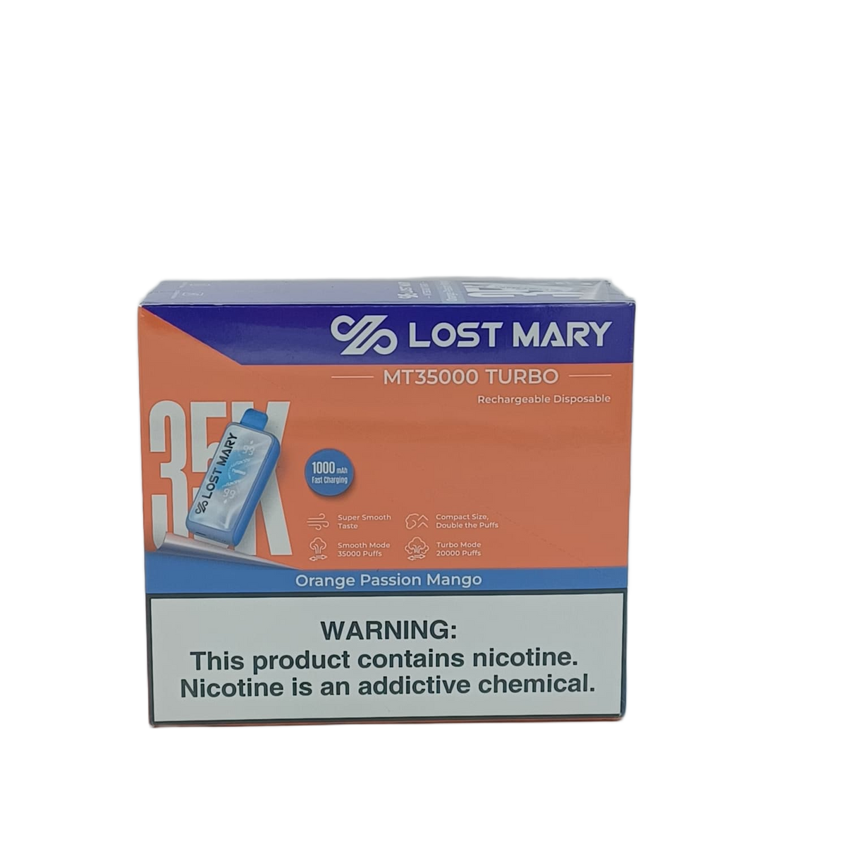 Lost Mary MT35000 Turbo Orange Passion Mango 5ct