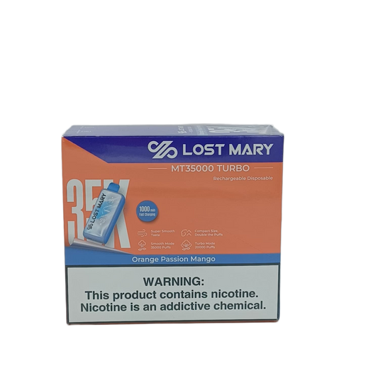 Lost Mary MT35000 Turbo Orange Passion Mango 5ct