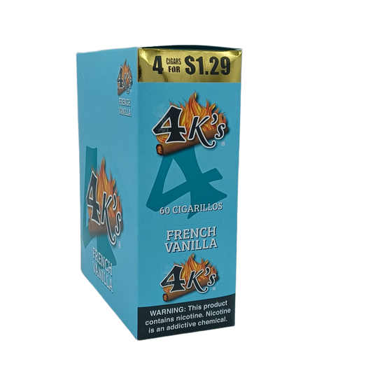 4k's French Vanilla 4/$1.29c 15/4pk