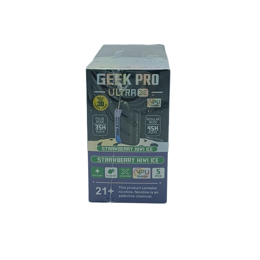 GeekPro Ultra X Strawberry Kiwi Ice 5ct