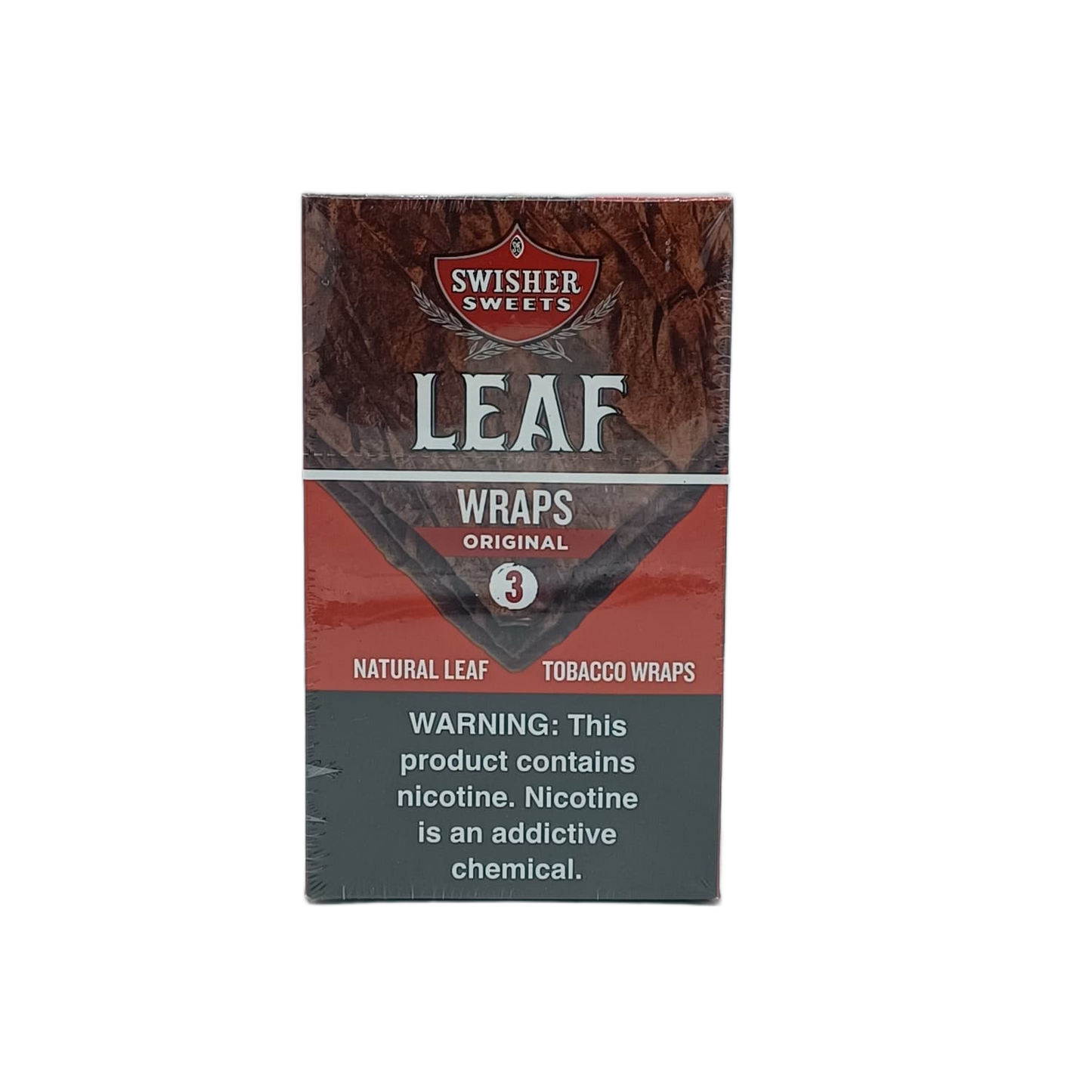 Swisher Sweets Leaf Wraps Original 10/3pk