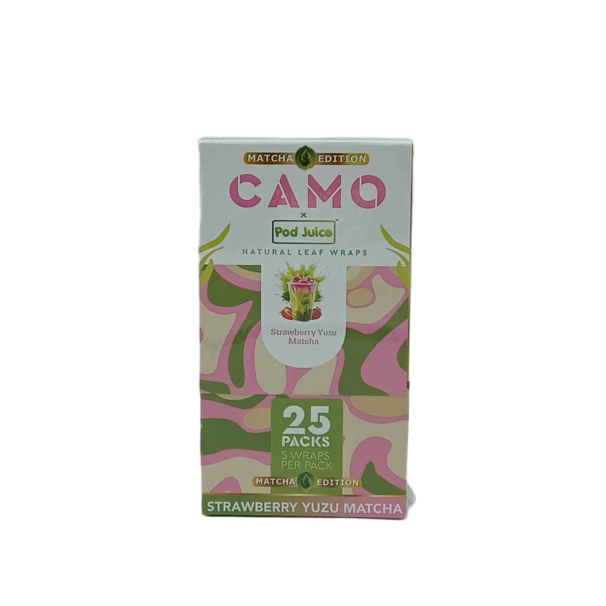 Camo X Pod Juice Strawberry Yuzu Matcha 25/5ct