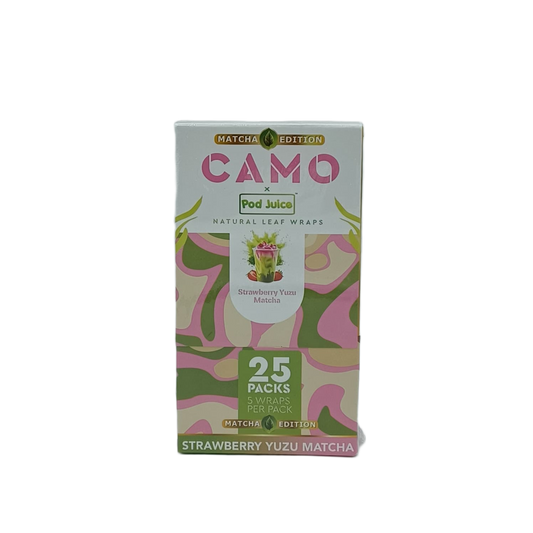 Camo X Pod Juice Strawberry Yuzu Matcha 25/5ct