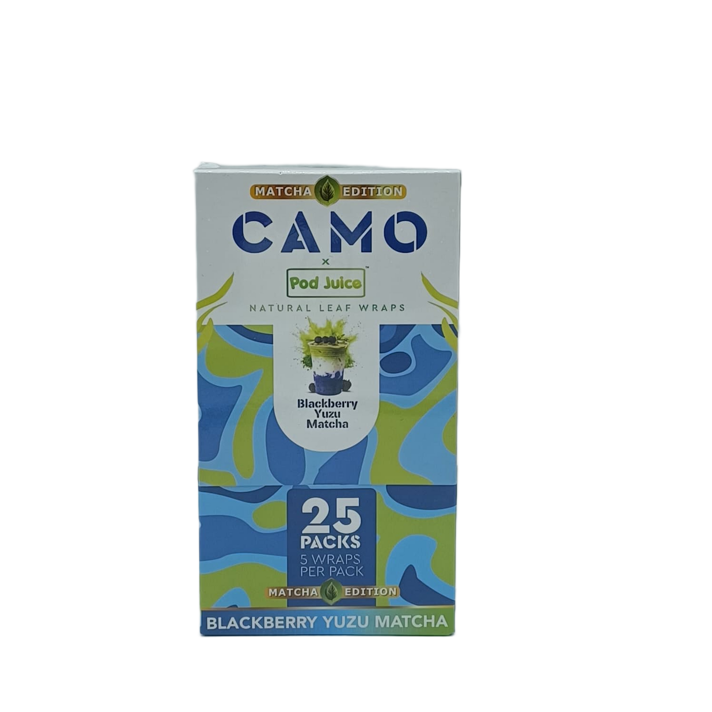 Camo X Pod Juice Blackberry Yuzu Matcha 25/5ct