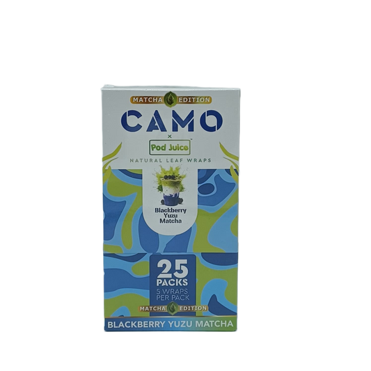 Camo X Pod Juice Blackberry Yuzu Matcha 25/5ct