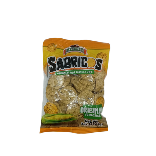Sabricos Tortia Chips Original 3oz PEG