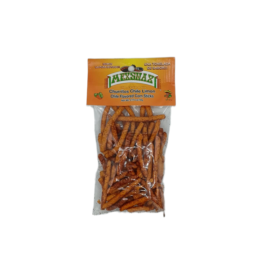 MexSnax CronSticks Churritos Chile Limon 2.70z PEG