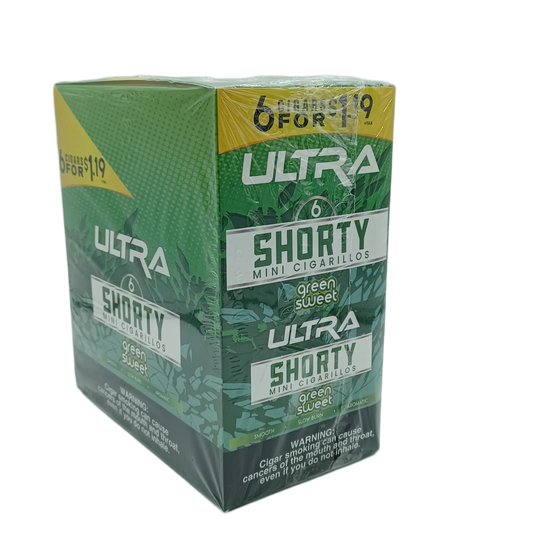 Ultra Shorty Green Sweet 6/$1.19 15/6pk