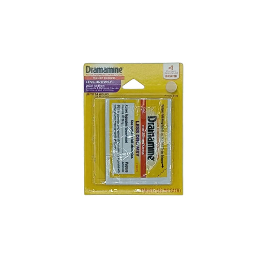 Dramamine Less Drowsy 12ct Blister